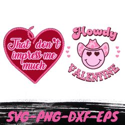 new retro western valentine sublimation bundle, howdy valentine png, western valentine's day svg, western valentines png