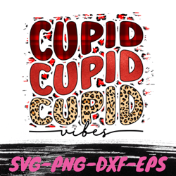 cupid vibes retro valentines day svg , retro valentine eps, groovy valentine dxf , varsity png