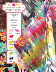 tula pink tabby mountain quilt - downloadable pdf