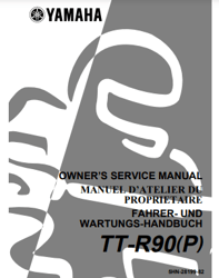 yamaha tt-r90(p) owner's service manual pdf