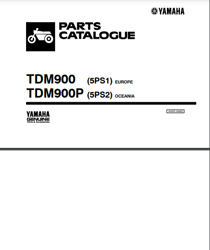 yamaha tdm900 parts catalog pdf