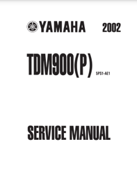 yamaha 2002 tdm900 service manual pdf