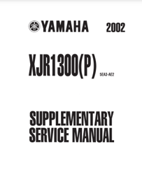 yamaha 2002 xjr1300 service manual pdf