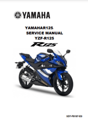 yamaha yzf-r125 service manual pdf