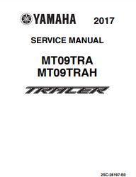 yamaha tracer mt09trah 2017 service manual pdf