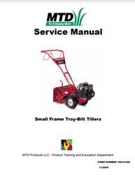workshop service manual - troy bilt tillers troy bilt tiller bronco crt pdf