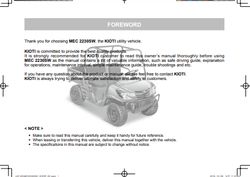 2230 utv operator's maintenance manual kioti mec 2230sw pdf