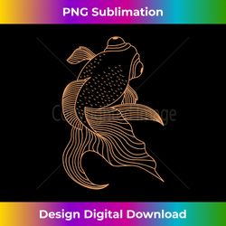 goldfish freshwater fish aquarist hobby aquarium fishkeeping - artisanal sublimation png file - access the spectrum of sublimation artistry