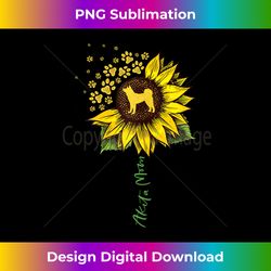 Akita Mom Sunflower Akita Inu Lover S Dog Mom Mama - Vibrant Sublimation Digital Download - Access The Spectrum Of Sublimation Artistry