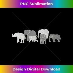 herd of elephants for africa and elephant lovers - crafted sublimation digital download - infuse everyday with a celebratory spirit