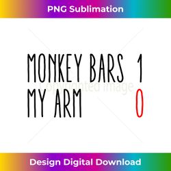 monkey bars 1 my arm 0 - classic sublimation png file - ideal for imaginative endeavors