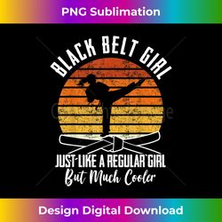black belt girl karate black belt promotion black belt - sublimation-optimized png file - animate your creative concepts