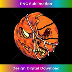 pumpkin skull design - halloween hooper basketball player - vibrant sublimation digital download - channel your creative rebel