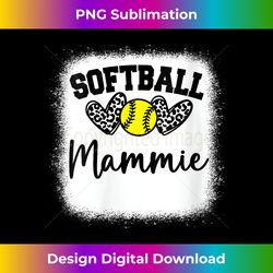 personalized softball heart cute mammie softball - bohemian sublimation digital download - chic, bold, and uncompromising