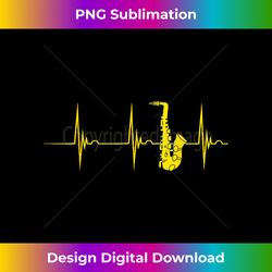 saxophone heartbeat alto sax ekg pulseline jazz band - sleek sublimation png download - infuse everyday with a celebratory spirit