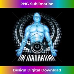 watchmen dr. manhattan distressed - innovative png sublimation design - access the spectrum of sublimation artistry