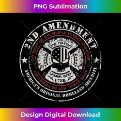 one nation right to bear arms 2nd amendment for men - artisanal sublimation png file - spark your artistic genius