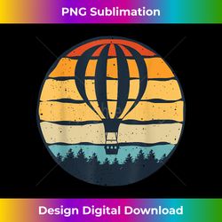 vintage hot air balloon and ballooning design sky adventure - edgy sublimation digital file - infuse everyday with a celebratory spirit