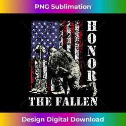 honor the fallen remember never forget memorial day us flag - deluxe png sublimation download - immerse in creativity with every design