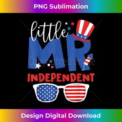 mr. independent firecracker toddler 4th of july sunglasses - artisanal sublimation png file - craft with boldness and assurance