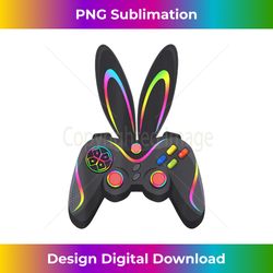 gaming controller with bunny ears funny easter video game - classic sublimation png file - access the spectrum of sublimation artistry