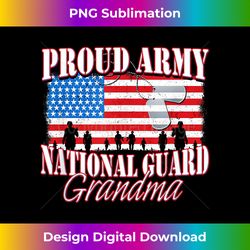 proud army national guard grandma grandparents day - artisanal sublimation png file - crafted for sublimation excellence