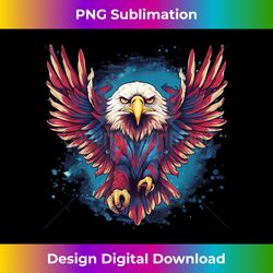 american bald eagle - luxe sublimation png download - channel your creative rebel