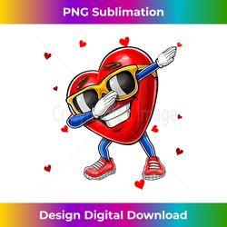 Valentines Day Dabbing Heart Boys Girls Love Dab Dance Funny - Edgy Sublimation Digital File - Elevate Your Style with I