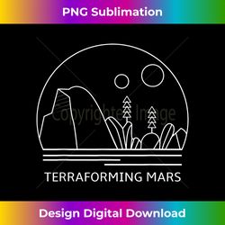 Terraforming Mars - Board Game Design - Tabletop Gaming - Crafted Sublimation Digital Download - Crafted for Sublimation
