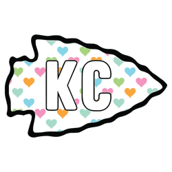 Kansas City Chiefs Valentines Day SVG
