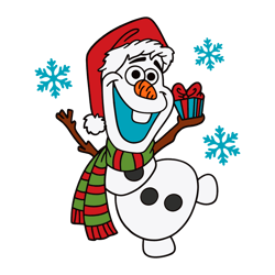 Olaf Christmas Disney Frozen SVG