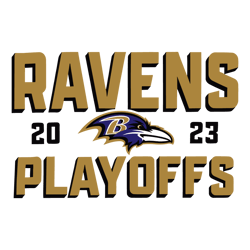 Football Ravens Nfl Playoffs 2023 SVG