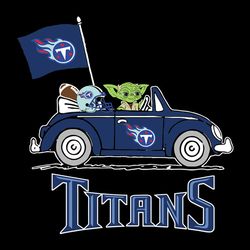 Baby Yoda Car Fans Tennessee Titans Nfl SVG Football SVG Cricut File SVG 10jpg