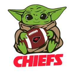 Baby Yoda Kansas City Chiefs Nfl Team Girl Star Wars SVG