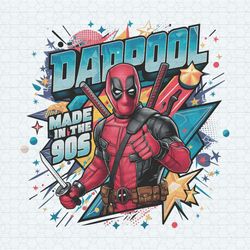 superhero dadpool made in the 90s png