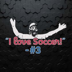 bryce harper i love soccer svg