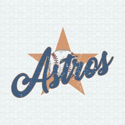 retro astros baseball mlb team svg