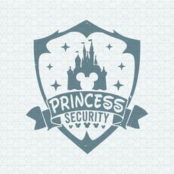 retro princess security fathers day svg