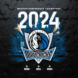 nba dallas mavericks western conference champions svg