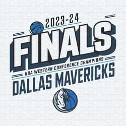 nba western conference champions 2024 mavericks svg