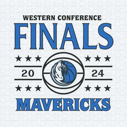 western conference finals mavericks 2024 svg