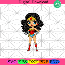 wonder woman chibi svg trending svg, wonder woman svg, superhero svg,nfl svg, nfl football, super bowl svg, super bowl 2