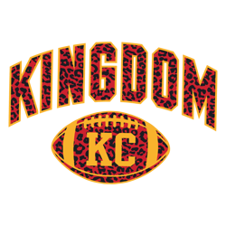Retro Kingdom Kc Football SVG