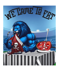 Detroit Lions We Came To Eat 49ers PNG