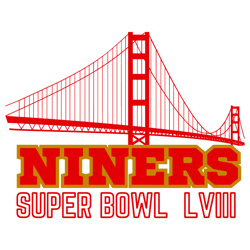 Football Niners Super Bowl Lviii SVG