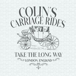 colins carriage rides take the long way svg
