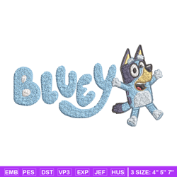 bluey cartoon embroidery, bluey cartoon embroidery, cartoon embroidery, embroidery file, cartoon shirt