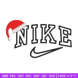 nike hat embroidery design, chrismas embroidery, nike design, embroidery shirt, embroidery file