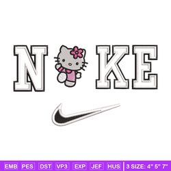 nike kitty embroidery design, hello kitty embroidery, embroidery shirt, embroidery file