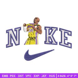 nike player embroidery design, basketball embroidery, nike design,embroidery file,embroidery shirt